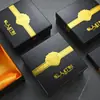 Exquisita Caja de Regalo Cielo y Tierra Caja para Cinturón con Patrón de Cocodrilo Exquisita Caja de Embalaje para Cinturón Estampada en Caliente Caja de Embalaje con Patrón de Cocodrilo