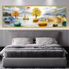 Mural de pintura autoadhesivo dormitorio cabecera habitación fondo mural hotel hotel dormitorio principal pintura decorativa hotel sin perforar