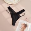 Tanga de talla grande para mujer gorda MM ropa interior sexy para mujer encaje cintura plus gorda talla europea ropa interior para mujer 240 kg transfronterizo