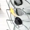 Suporte de utensílios de ferro forjado, suporte de parede multicamadas para armazenamento de tampas de panela de cozinha, suporte de parede multifuncional para armazenamento de toalhas de banheiro