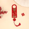 Decoración para el Hogar Nuevo, Accesorios de Manija para Cerradura de Puerta de Buena Suerte, Mudanza a una Casa Nueva, Decoraciones Colgantes, Colgantes para Manija de Puerta de Inauguración