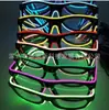 Gafas Populares El Glowing Transfronterizas, Gafas de Persiana, Gafas Fluorescentes, Accesorios para Fiestas en Bares y Discotecas, Flash para Fotos de Celebridades de Internet
