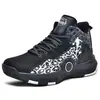 Tênis de Basquete Práticos Plus Size Transfronteiriços Tênis Flyknit Masculino Crianças Adulto Jovem Tênis de Treino Tênis de Cano Alto Calçados Infantis