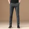 Nuevos Pantalones Casuales de Seda de Hielo para Hombre 2026, Pantalones Rectos Ajustados para Verano, Pantalones Deportivos de Moda para Hombre