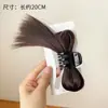 Pinza para el Cabello de Moda con Diseño de Plumero para Mujer, Nuevo Estilo 2024, Pinza de Garra Falsa para Moño de Cabello para la Parte Posterior de la Cabeza, Accesorio para el Cabello