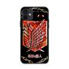 Funda para Teléfono Móvil Iphone15 Attack on Titan Estilo Japonés Liwell Soldado Periférico Alas de la Libertad Funda para Teléfono Móvil