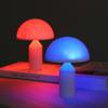 Luz noturna de cogumelo com toque que muda de cor, luz de cabeceira para quarto, luz ambiente, decoração para casa, enfeites de mesa