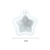 Molde de Silicona Juego de Nueve Piezas Sello de Pintura de Fuego Jalea Cera Abrasivos de Silicona Molde para Pastel DIY Molde para Amasar