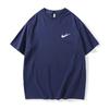 Camiseta de Casal Masculina de Verão 2025 Manga Curta Moda Masculina e Feminina Casual Gola Redonda Tops Atacado