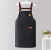Delantales Personalizados para One Piece, Cocina del Hogar, de Aspecto Elegante, Overoles Impermeables y a Prueba de Aceite, Ropa de Trabajo, Delantales Resistentes a las Manchas para las Tareas del Hogar