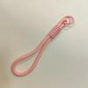 Llavero de cordón para teléfono móvil a juego de colores simple corto universal creativo adornos tejidos a mano cuerda anti-pérdida para altavoz de hervidor