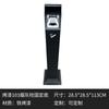 Columna de cenicero de pie para vestíbulo de hotel de acero inoxidable cuidadosamente seleccionado, Cubo de basura fijo para exteriores, Cubo extintor de humo para área de fumadores