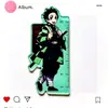 Popular Dibujo Animado Anime Kimetsu no Yaiba Mini Regla Premio Estudiante Infantil Regla Pequeña Modelo Mini Regla de Bolsillo