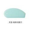 Faca de silicone para macarrão, raspador de farinha de qualidade alimentar, raspador de creme para bolos e utensílios de cozinha para amassar e assar