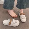 Sandalias Perforadas Florales Birkenstock para Mujer, Nuevo Modelo Verano 2026, Zapatillas Mary Jane Transpirables Antideslizantes para Exteriores para Mujer