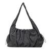 Bolso Nube Plisado Bolso de Lona para Mujer Bolso de Hombro Bolso Sobaco Gran Capacidad Versión Coreana 2024 Verano Nuevo Bolso de Hombro de Moda para Mujer