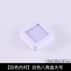 Caixa Quadrada de Acrílico Transparente Superfície para Anel de Diamante Caixa para Pedras Soltas Coloridas Caixa para Diamantes Soltos Caixa de Exibição de Joias Caixa de Armazenamento