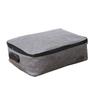 Maletín de 3 capas con candado de combinación antirrobo, bolsa para iPad, portátil, gran capacidad, para viajes, pasaporte, tarjetas bancarias, identificación, lavable