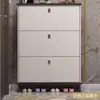 Porta de Entrada Doméstica Grande Capacidade Balde de Pisar Econômico Moderno Armazenamento Simples Sapateira Armário Sapateira Ultrafina Luxo Leve