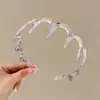 Diadema de Pelo Esponjosa de Moda con Dientes para Mujeres, Accesorio para el Cabello para Uso Diario, Nuevo Pinza para el Cabello 2025