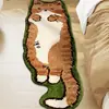 Alfombra Moderna Gruesa de Lana de Cordero para Cabecera de Cama, Alfombra Larga para Cabecera de Dormitorio, Alfombra para Cabecera de Sala de Estar, Alfombra para Mesa de Centro, Alfombra para Sofá