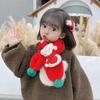 Bufanda Infantil para Niñas Invierno Estilo Coreano Niños Otoño e Invierno Bufanda Cálida A prueba de Viento Linda Bebé Tablero de Ajedrez Moderna