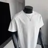 Camiseta de Seda de Hielo Fresca de Secado Rápido de Manga Corta para Hombre Verano Delgada Protección Solar UPF50+ Sensación de Hielo Fitness Deportes Camiseta de Hombro Derecho