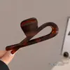 Grampo de Cabelo Elegante de Sentido Avançado Disco na Parte de Trás da Cabeça Presilha de Cabelo Grande Presilha Tubarão Grampo de Cabelo 2024 Novo Acessório de Cabeça Grampo de Cabelo