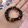 Diadema de felpa pequeña y colorida para el cabello, diadema de otoño e invierno, anillo de toalla elástico Mori de alta calidad, accesorios para el cabello de cola de caballo