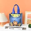 Bolsa de Halloween de Tela No Tejida Transfronteriza Bolsa Tote de Bruja Calabaza Plegable para Comida Regalo Compras Regalo Bolsa de Almacenamiento