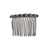 Presilha de Cabelo Simples para Mulheres, Presilha de Nuca, Acessório de Cabelo com Strass, Pente de Encaixe na Nuca, Presilha de Cabelo Sem Costura, Presilha para Franja, Ferramenta de Penteado de Luxo