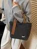 Bolsa Feminina Estilo Coreano Ins Novo Modelo High-End Estilo Simples Preguiçoso Bolsa de Mão Leve Textura Fosca Bolsa de Grande Capacidade