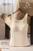Colete à Prova de Frio e Quente com Almofada no Peito Sutiã Sem Atrito Peça Única Lã de Seda com Forro de Fleece Renda Espessa Roupa Íntima Feminina