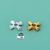 Prata Esterlina S925 Sólida Diamante Contas Espaçadoras Suporte de Flor Acessórios de Cristal Pulseira de Contas Acessórios DIY Joias