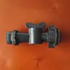 Válvula de Bola Agrícola para Invernadero Conector de Válvula de 1 pulgada Interruptor Cinta de Microaspersión Cinta de Riego por Goteo Válvula de Bypass Accesorios para Cinta de Aspersor de Jardín