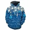 Aliexpress Amazon Transfronterizo Popular Navideño para Hombre Sudadera con Estampado Digital 3D Sudadera con Capucha Informal