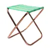 Taburete Plegable Totalmente de Aleación de Aluminio Silla de Pesca Ultraligera Taburete de Ocio para Exteriores Taburete de Cuatro Plegados para Salidas Campo Taburete Pequeño Taburete de Almacenamiento