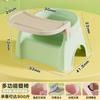 Silla para Bebé Doméstica Gruesa de Plástico con Respaldo Silla Creativa para Sala de Estar Sofá Silla para Niños Nuevo Taburete de Baño Antideslizante