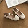 Sapatos Mary Jane Femininos Retro Franceses de Solado Macio 2026 Outono Novo Versátil para o Dia a Dia Estilo Fada Sapatinhos de Couro Tendência