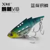 Minnow Vibratorio Vib Recubierto de Plomo Ultra-Delgado Señuelo Metálico Señuelo de Placa de Hierro Señuelo Artificial para Lucio, Róbalo y Trucha
