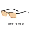 Nuevas gafas de sol ultraligeras con visión nocturna y antiluz azul para hombre, ideales para relojes deportivos electrónicos, teléfonos móviles, juegos y ordenadores, que no dañan los ojos.