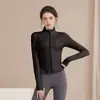 Ropa de Yoga en Oferta para Mujer, Nuevos Tops Redondos para Correr y Fitness, Ropa de Entrenamiento Ajustada de Manga Larga, Chaquetas Deportivas al por Mayor