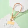 Cadena para Teléfono Móvil de Venta Caliente Transfronteriza con Pedrería, Cordón Dorado con Herrajes Metálicos, Accesorio de Muñeca para Teléfono, Correa de Teléfono para Mujer, Cadena para Teléfono