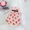 Otoño e invierno pueblo Weipet fresa hogar ropa para mascotas gato y perro falda ropa ropa Teddy ropa fabricante