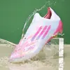 Chuteiras de Futebol Transfronteiriças para Crianças e Adultos, Chuteiras de Futebol com Travas Longas Anti-Derrapantes e Resistentes ao Desgaste para Treino e Competição Juvenis, Fabricante em Estoque