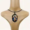 Colgante Creativo con Forma de Gota Temu Transfronterizo Tótem de Lobo Tribal de la Pradera Collar de Mujer y Lobo Joyería de Moda para Hombre