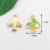 Acessórios de Joia Série Verde Transfronteiriça Desenho Animado Dinossaurinho Artesanal DIY Joias em Estoque Acessórios de Joia DIY com Gotejamento de Óleo