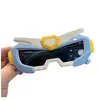 Óculos de Sol Polarizados Infantis Mecha Meninos Robô Silicone Autobots Óculos para Fotografar Óculos Côncavos Engraçados