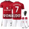 2526 Novo Uniforme Casa Red Devils Masculino G Nº 17 Garnacho 37 Menu Fato de Futebol M Fato United Clube