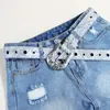 Amazon Cinturón de Hebilla Tallada Europeo y Americano para Mujer Diseño de Personalidad Sentido de la Moda Subcultura Punk Y2K Hebilla de Pin Hip-Hop Cinturón Ancho
